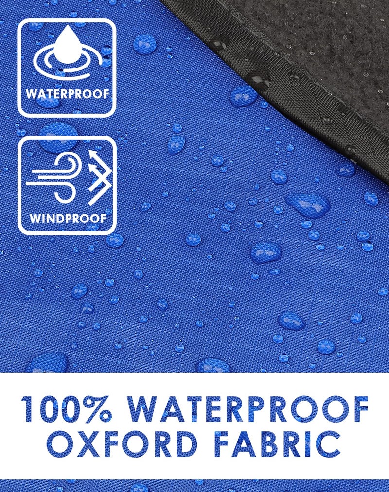 DUKUSEEK Outdoor Waterproof Stadium Blanket, XL Large (79x56) Hooded Stadium Blankets with Fleece,Portable,Warm Outside Blankets for Cold Weather, Camping, Sports, Beach, Football, Festivalsâ€¦ - Image 4